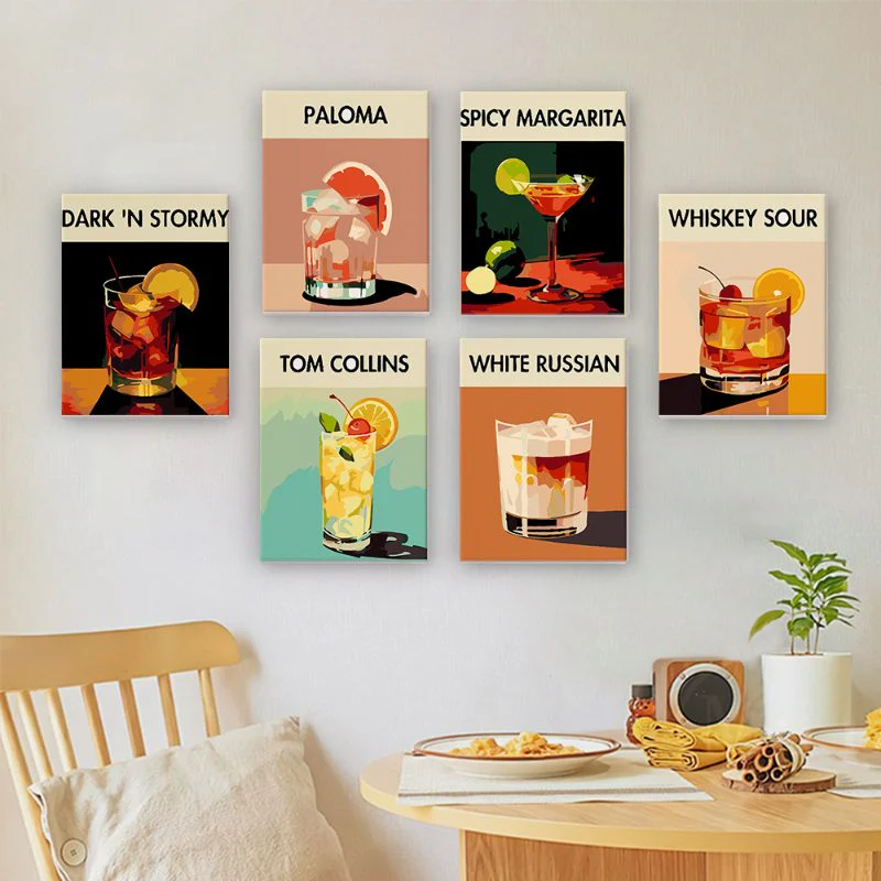 12 Mini Paintings | Deluxe Cocktail-Mix - Image 2