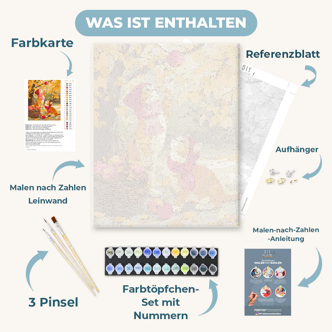 Malen nach Zahlen - Äpfel pflücken - Image 3