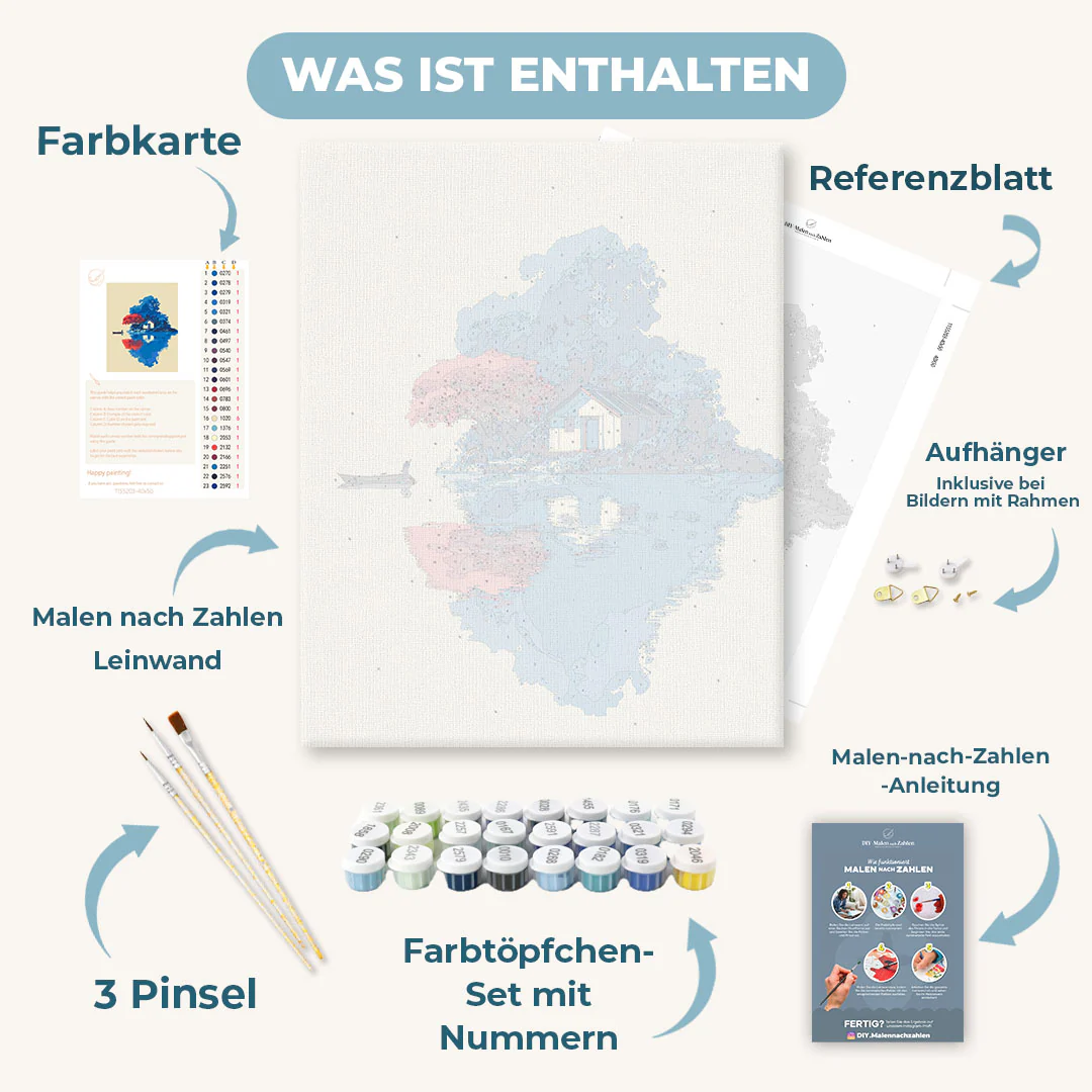 Malen nach Zahlen - Auszeit am See - Image 3