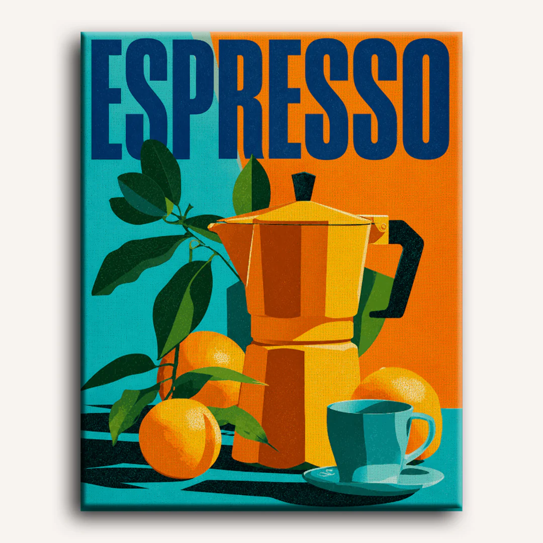 Malen nach Zahlen - Belebender Espresso - Image 2