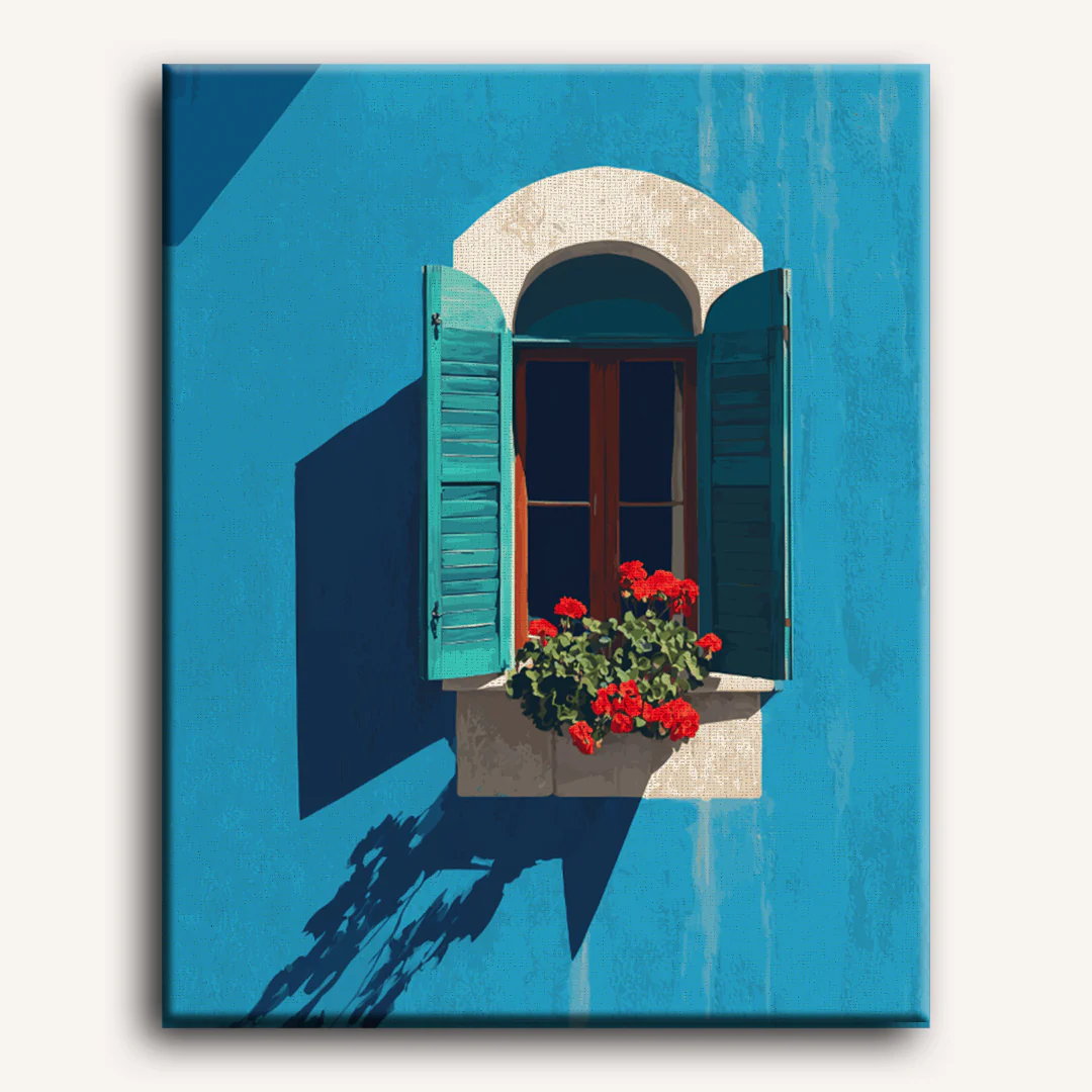 Malen nach Zahlen - Blau & Blüte - Image 2