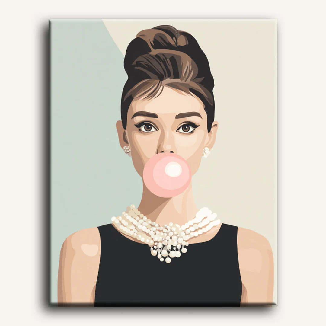 Malen nach Zahlen - Bubblegum-Eleganz - Image 2