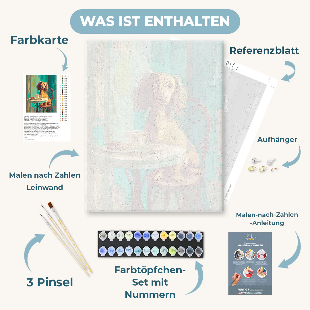 Malen nach Zahlen - Café-Träumer - Image 3