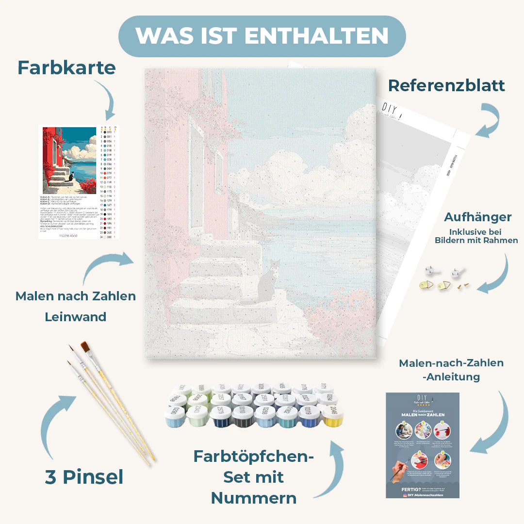 Malen nach Zahlen - Das rote Haus - Image 3
