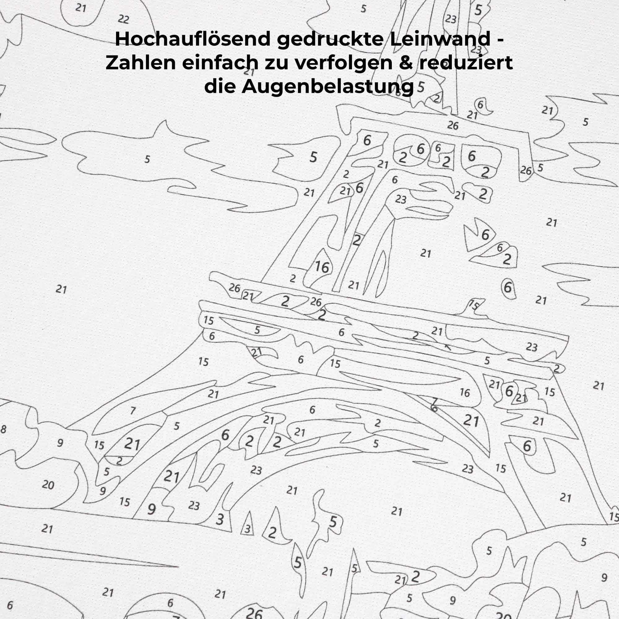 Malen nach Zahlen - Die Heide blüht - by zamart - Image 9
