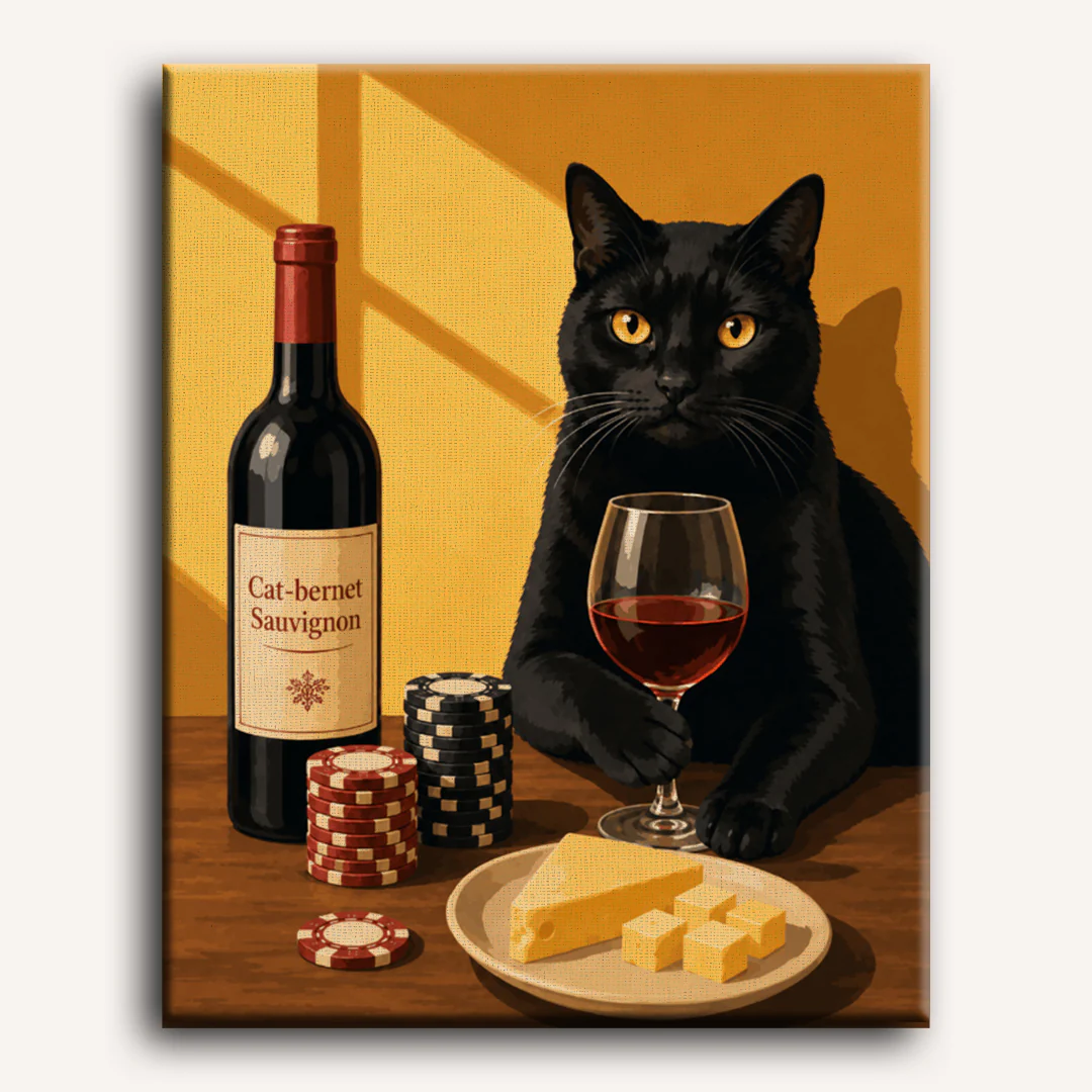 Malen nach Zahlen - Die Spielerkatze - Image 2