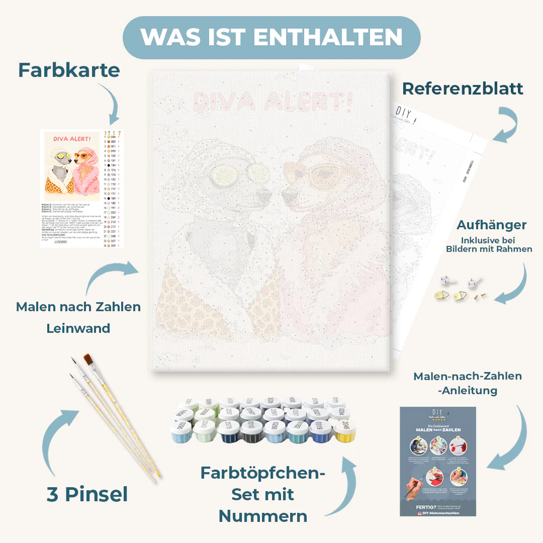 Malen nach Zahlen - Diva-Alarm - Image 3