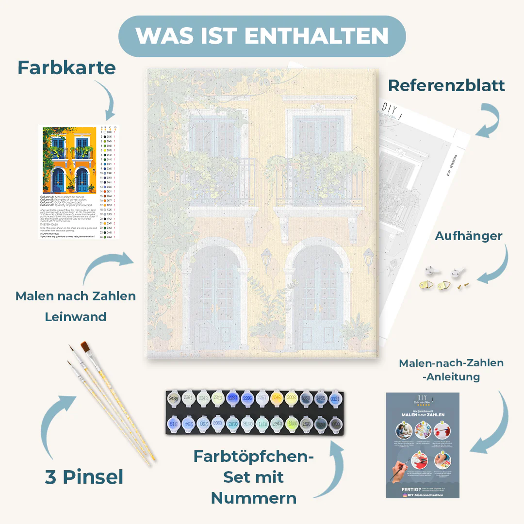 Malen nach Zahlen - Farben von Lissabon - Image 3