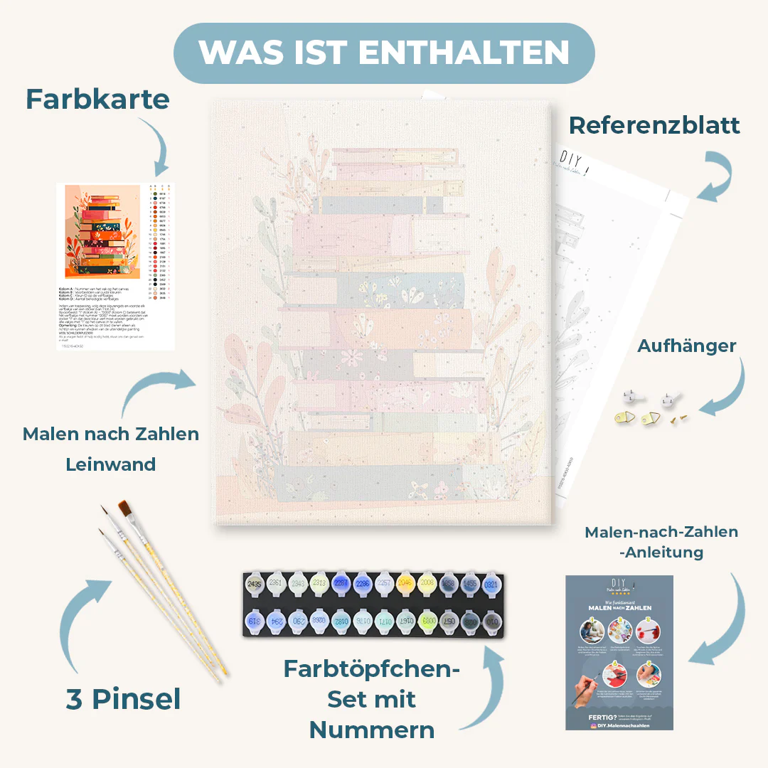 Malen nach Zahlen - Farbenfrohes Lesen - Image 3