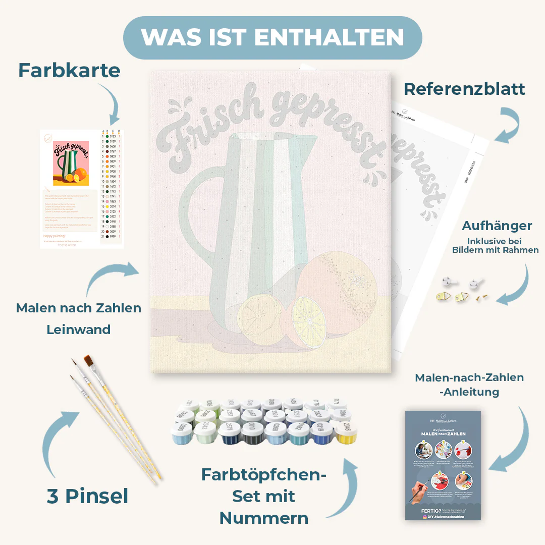 Malen nach Zahlen - Frisch gepresst - Image 3