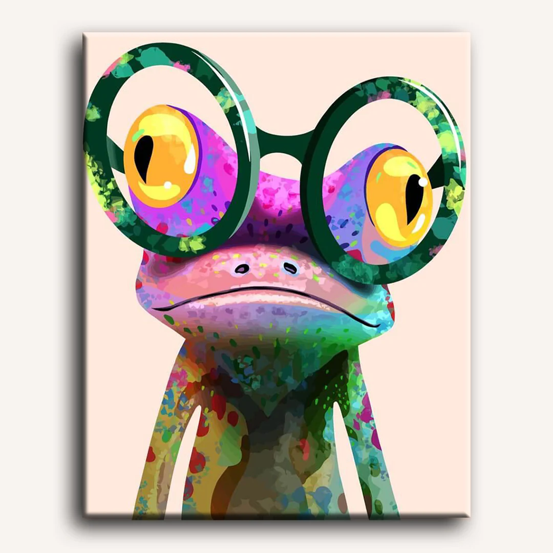 Malen nach Zahlen - Fröhlicher Frosch - Image 2