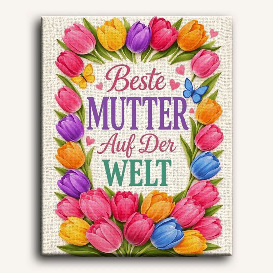 Malen nach Zahlen - Für die beste Mama - Image 2