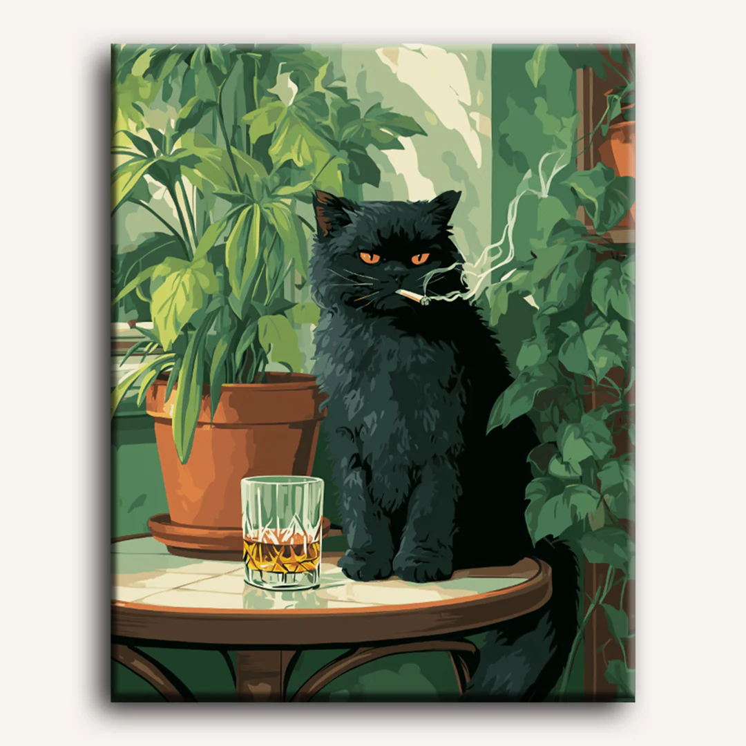 Malen nach Zahlen - Grumpy Cat - Image 2