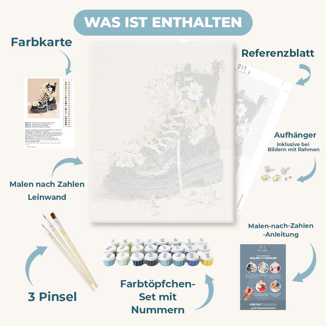 Malen nach Zahlen - In den Frühling gehen - Image 3