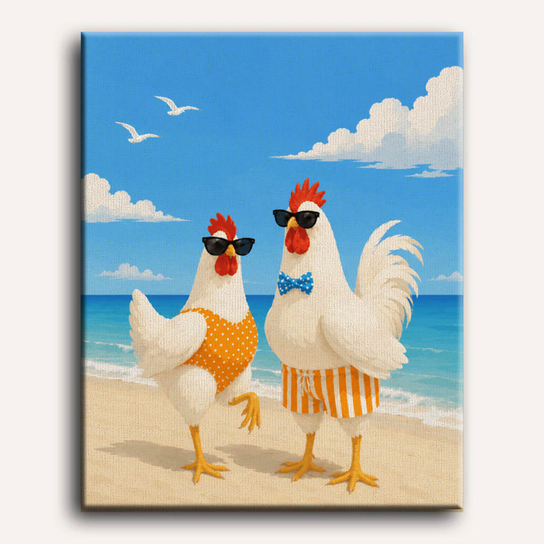 Malen nach Zahlen - Küstenhuhn - Image 2