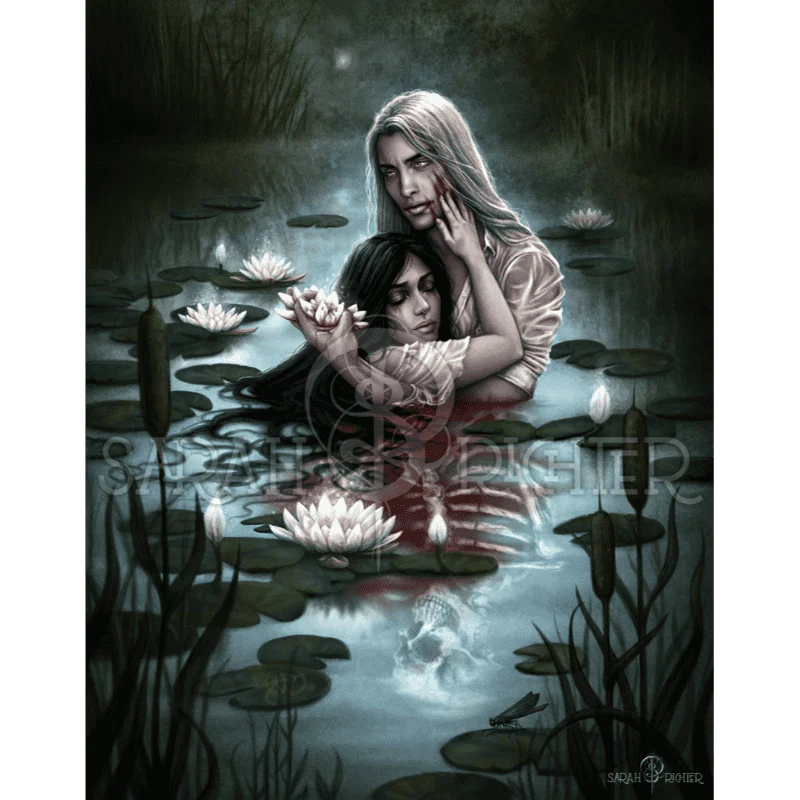 Malen nach Zahlen - Lady of the Lake - by Sarah Richter