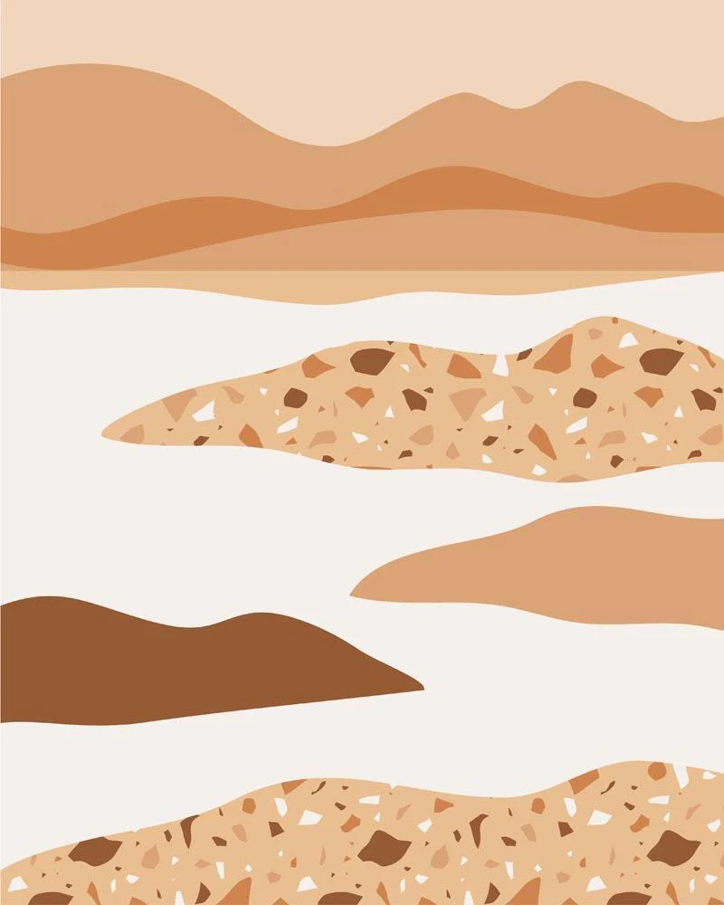 Malen nach Zahlen - Landschaft Illustration 7