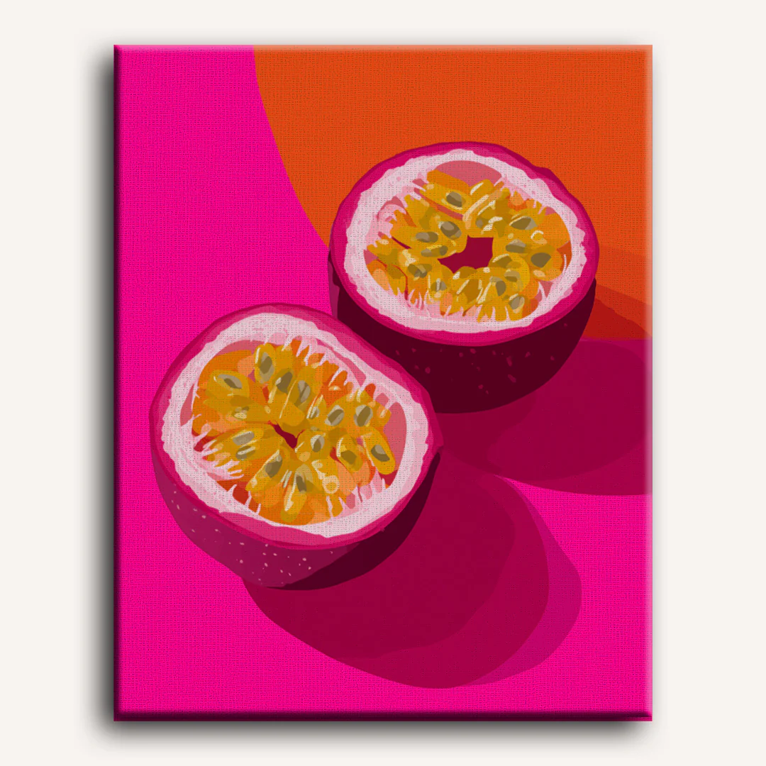 Malen nach Zahlen - Lebendige Passionsfrucht - Image 2