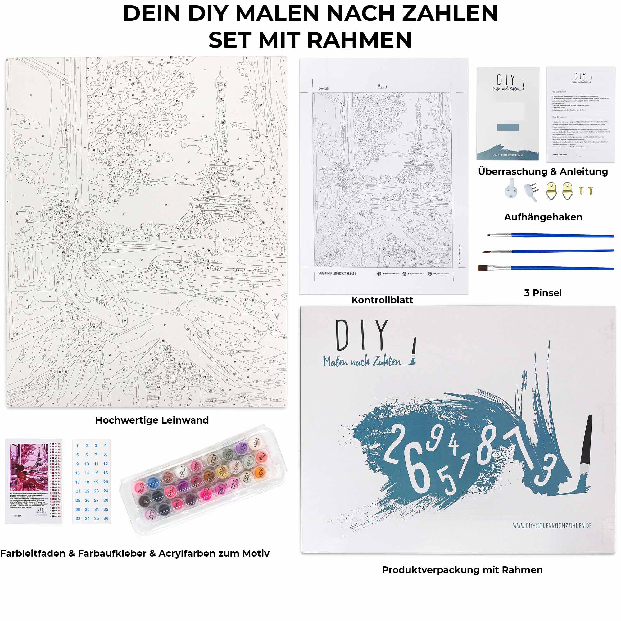 Malen nach Zahlen - Letztes Einhorn  - by jojoesart - Image 2