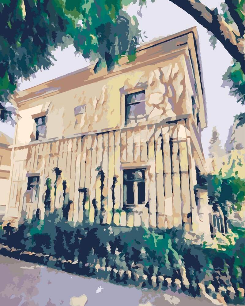 Malen nach Zahlen - Liszt-Haus, Weimar - by zamart