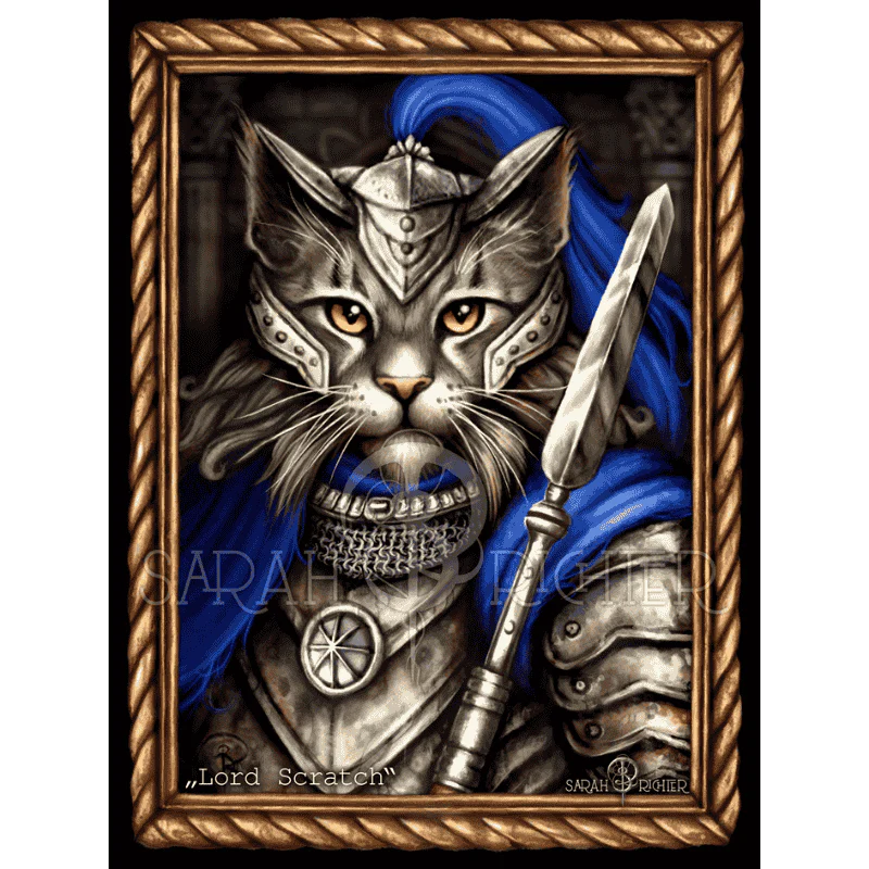 Malen nach Zahlen - Lord Scratch - by Sarah Richter