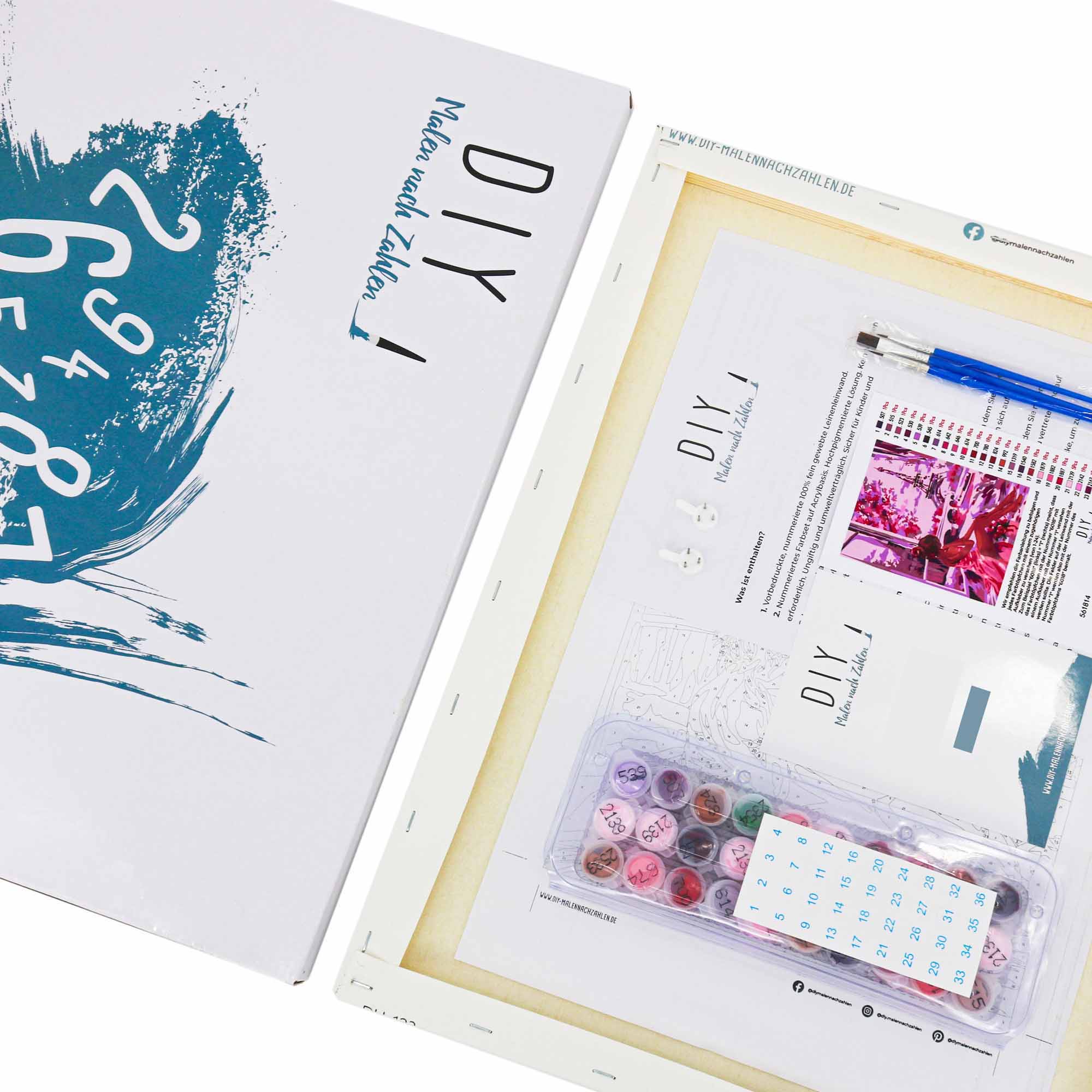 Malen nach Zahlen - Love for Milk Shakes - Artist's Edition - by zamart - Image 4