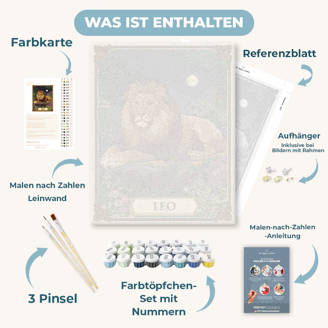 Malen nach Zahlen - Leo - Image 3