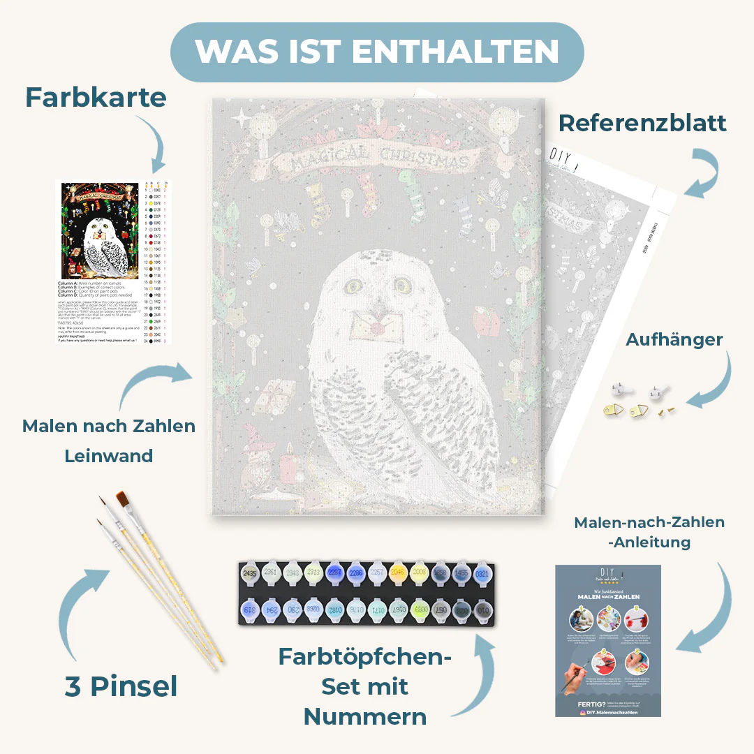 Malen nach Zahlen - Magisches Weihnachten – by Tiny Tami - Image 3