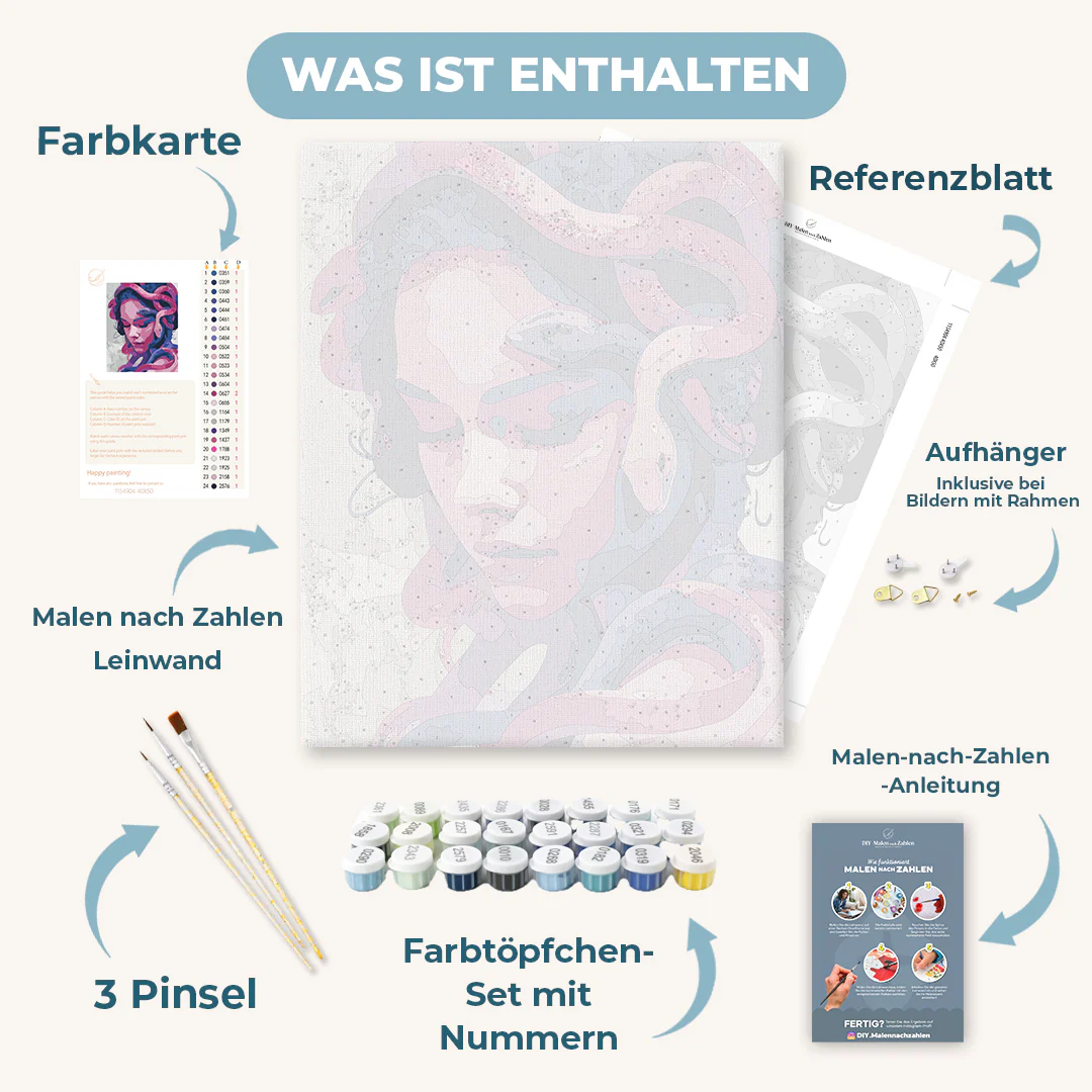 Malen nach Zahlen - Medusa - Image 3
