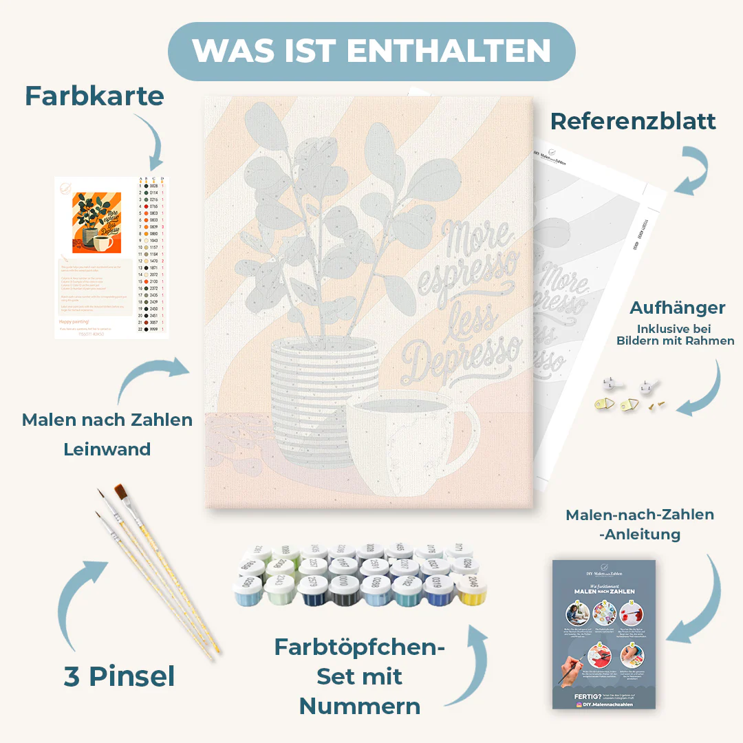 Malen nach Zahlen - Mehr Espresso - Image 3