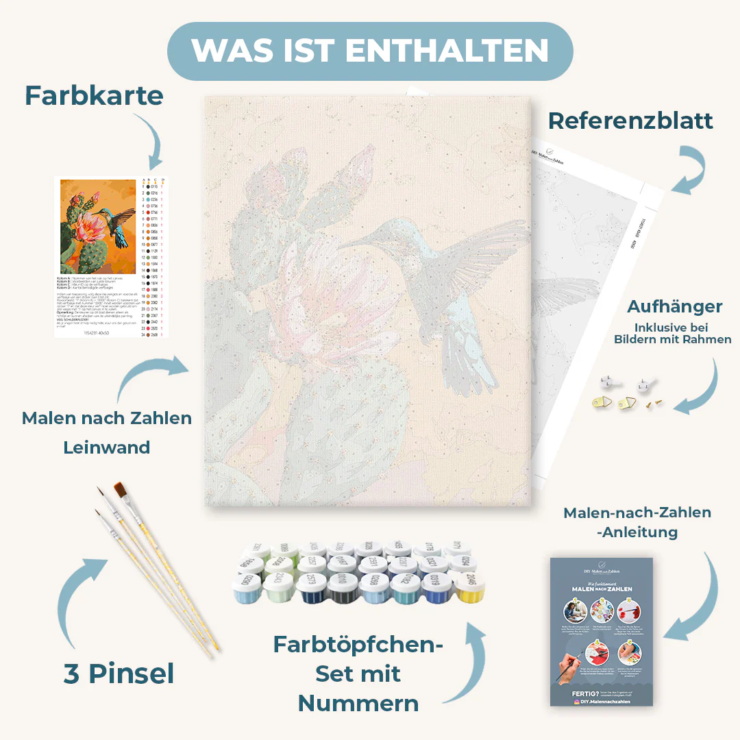 Malen nach Zahlen - Mexikanische Natur - Image 3