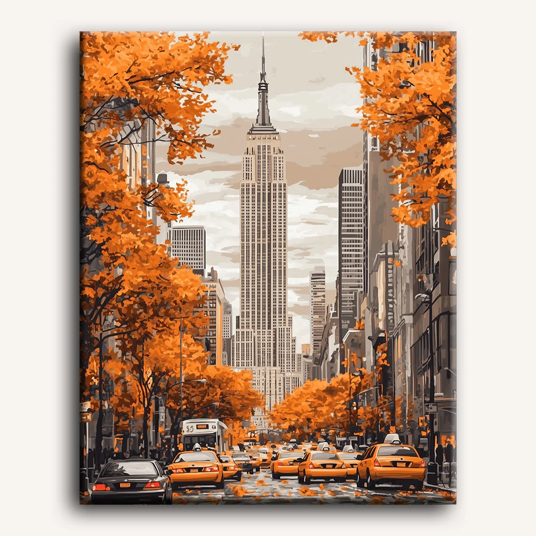 Malen nach Zahlen - New Yorker Herbst - Image 2