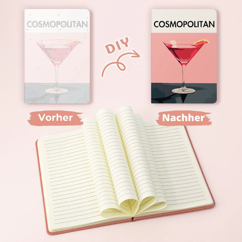 Malen nach Zahlen - Notizbuch | 4 Varianten - Image 8