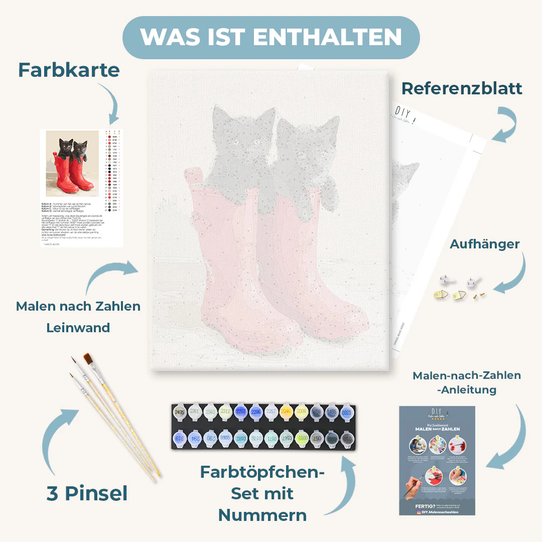 Malen nach Zahlen - Paar Niedlichkeit - Image 3