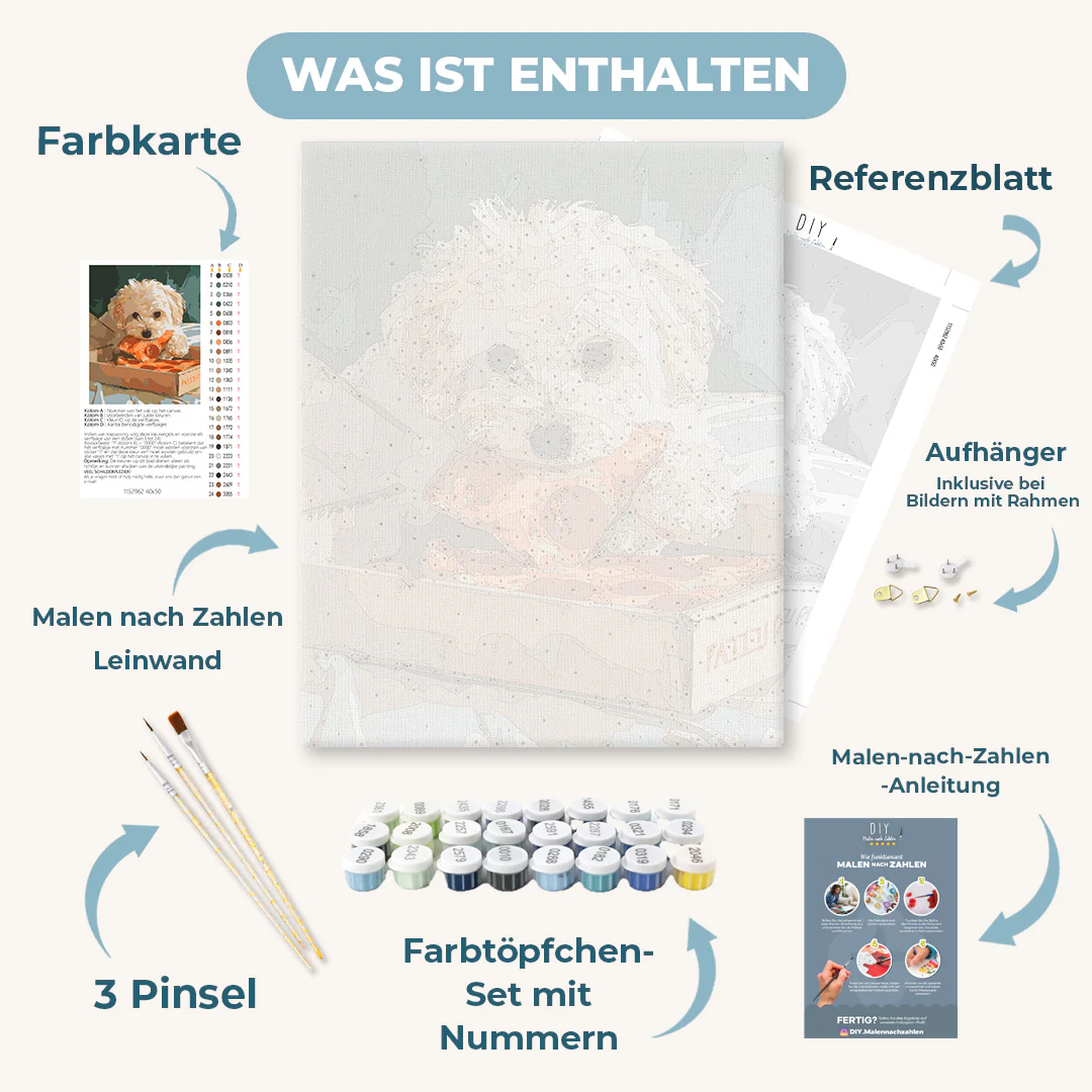 Malen nach Zahlen - Pizza Liebhaber - Image 3