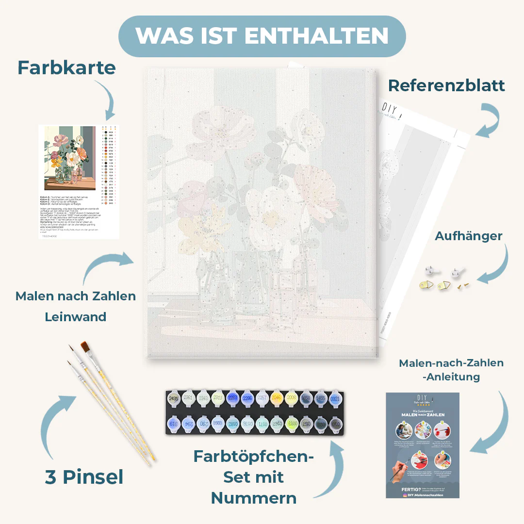 Malen nach Zahlen - Schönheit im Glas - Image 3