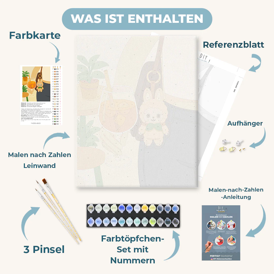 Malen nach Zahlen - Stylischer Bag charm - Image 3