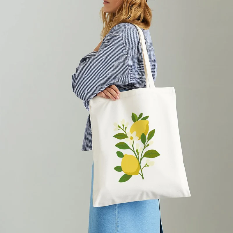 Malen nach Zahlen Totebag – Zitronenpflanze - Image 4