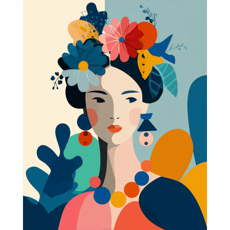 Malen nach Zahlen - Von Matisse inspiriert