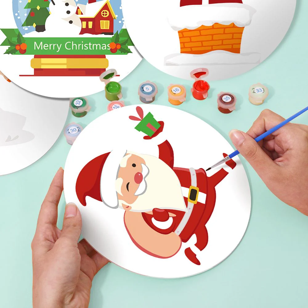 Malen nach Zahlen - Weihnachts-Tischsets | 4 Stück - Image 12