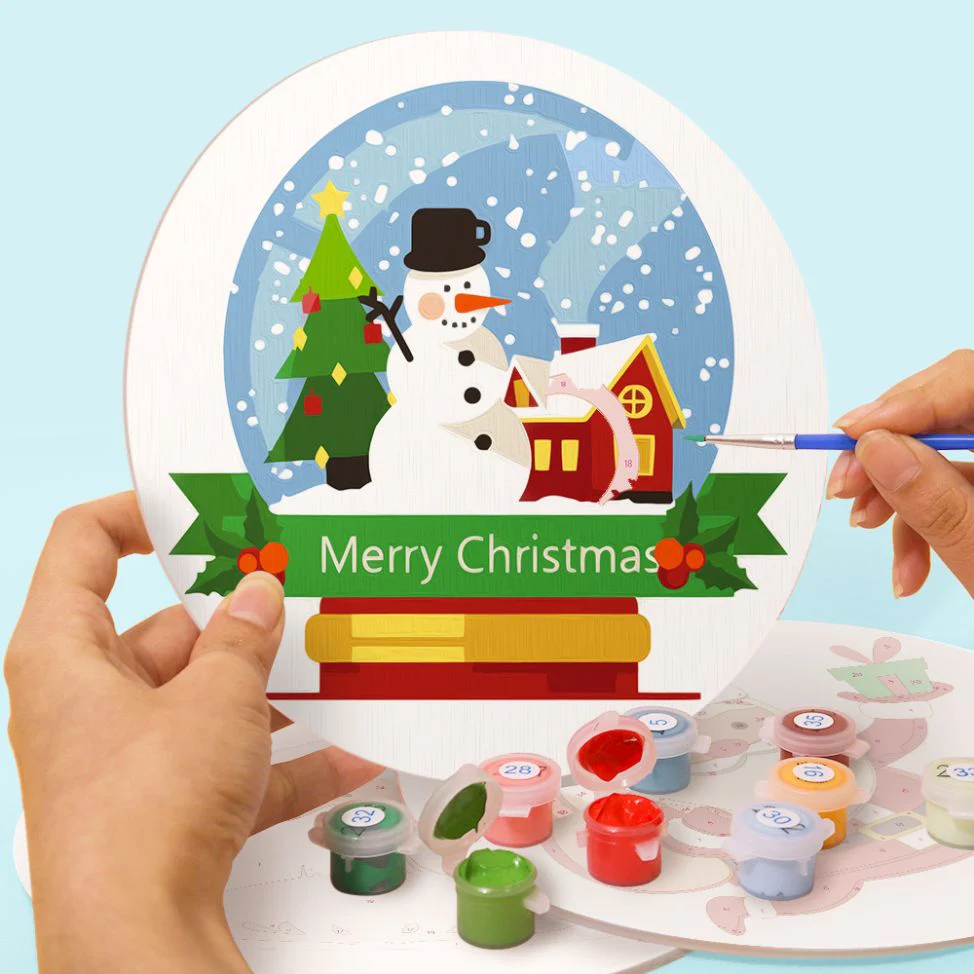 Malen nach Zahlen - Weihnachts-Tischsets | 4 Stück - Image 14