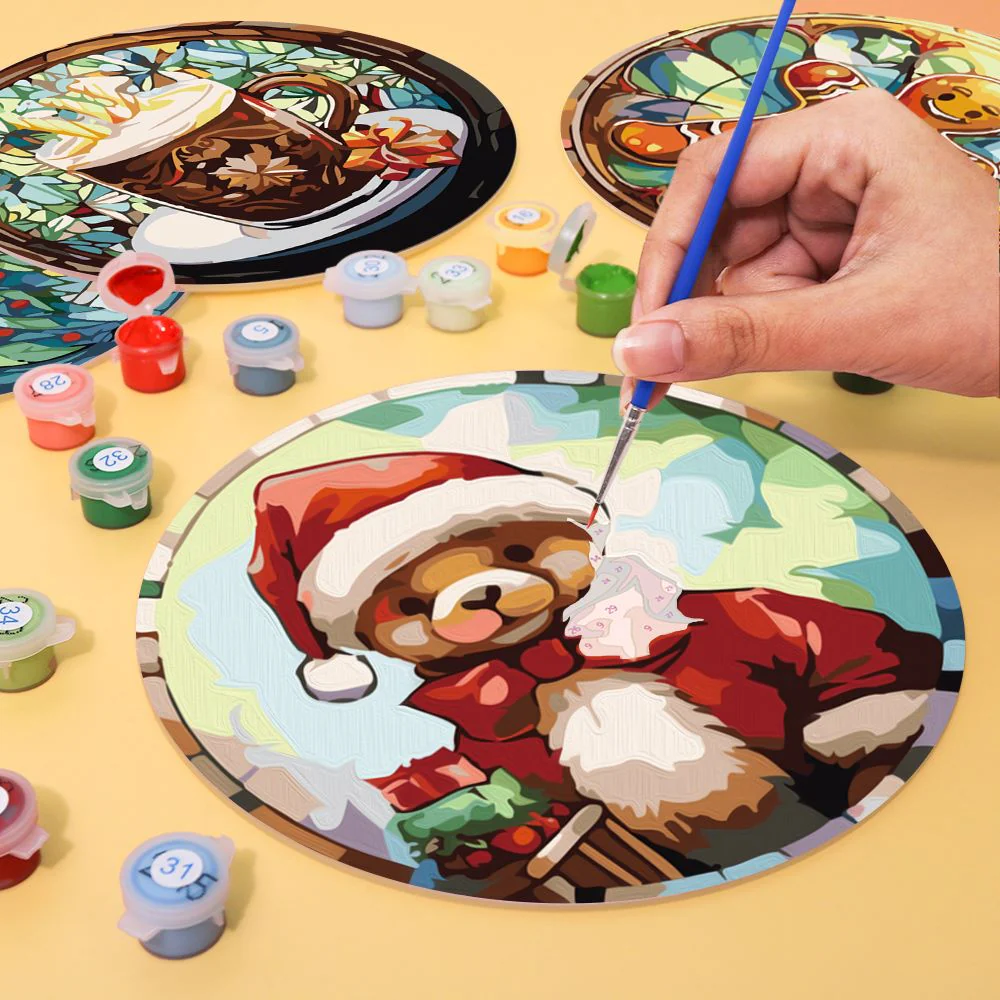 Malen nach Zahlen - Weihnachts-Tischsets | 6 Stück - Image 7