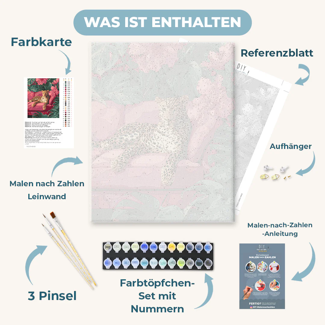 Malen nach Zahlen - Wilde Eleganz - Image 3