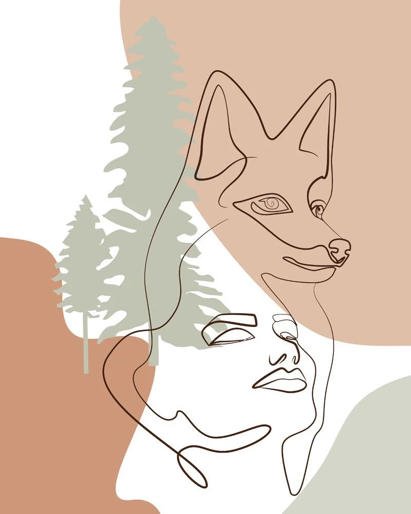 Malen nach Zahlen - Wilder Wald 43
