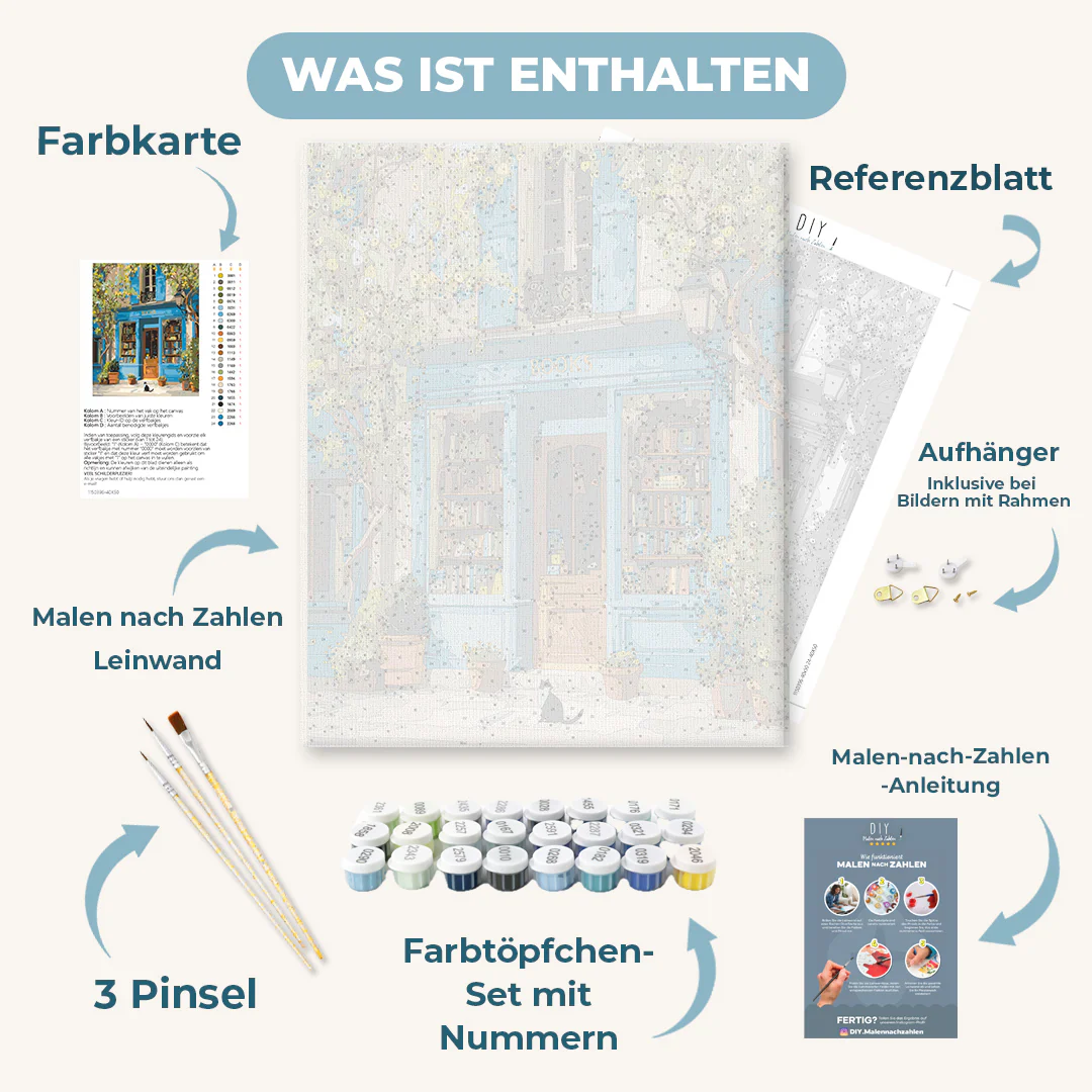 Malen nach Zahlen - Wo Bücher leben - Image 3