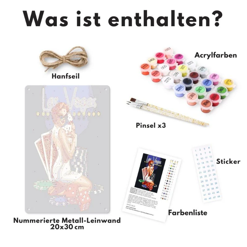 Metallisches Malen-nach-Zahlen-Poster | Ricard Aperitif - Image 4