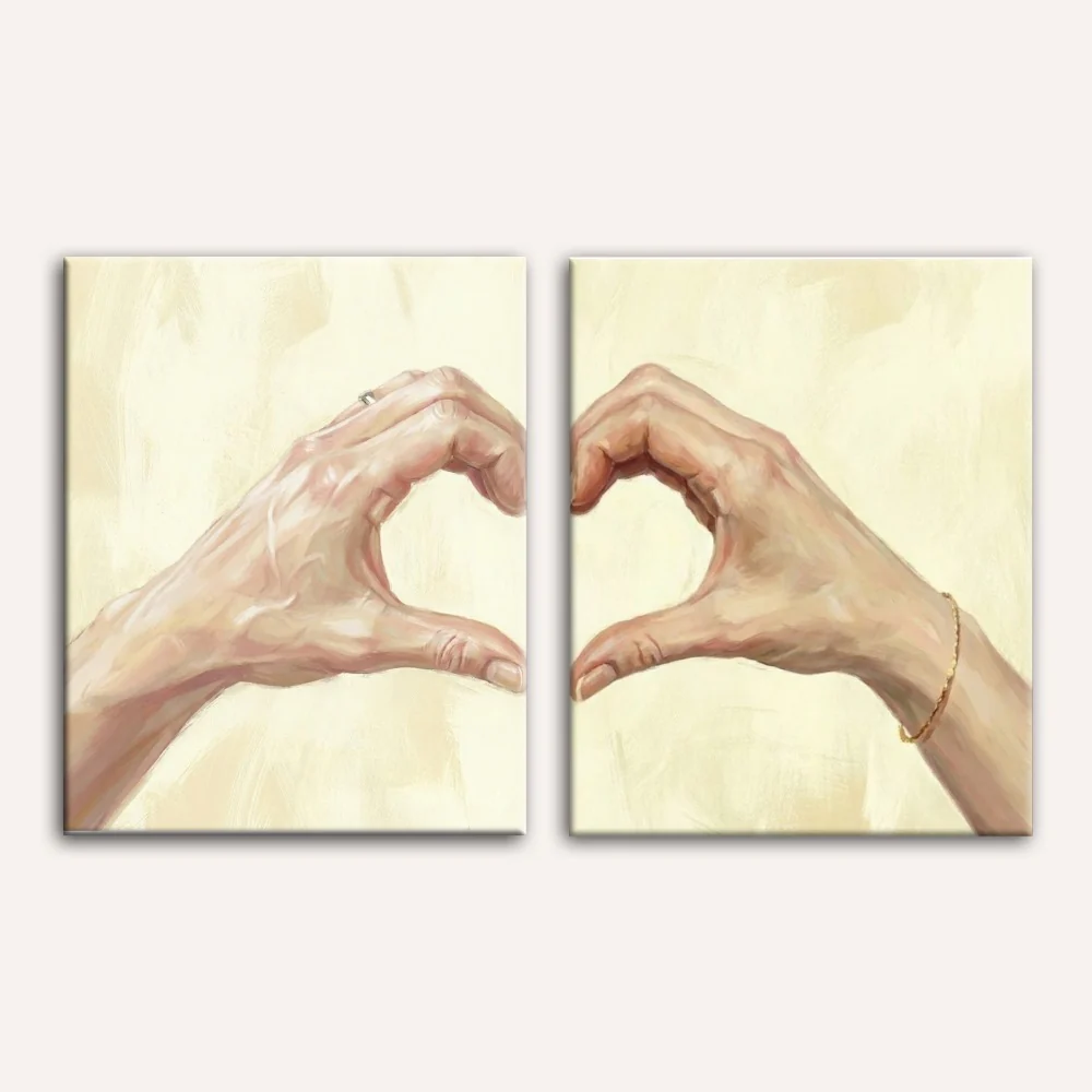 Valentins-Bundle – Hände der Liebe
